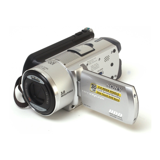Sony Handycam DCR-SR100 Brochure