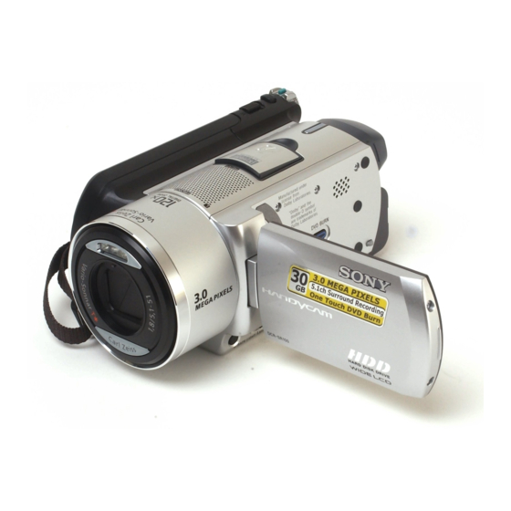 Sony Handycam DCR-SR100 Application Manual