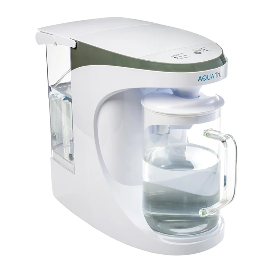 AquaTru Carafe Manual