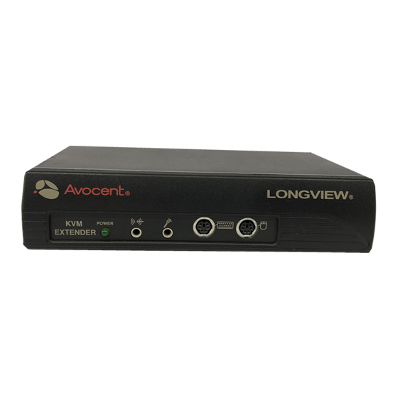 Avocent LONGVIEW Brochure