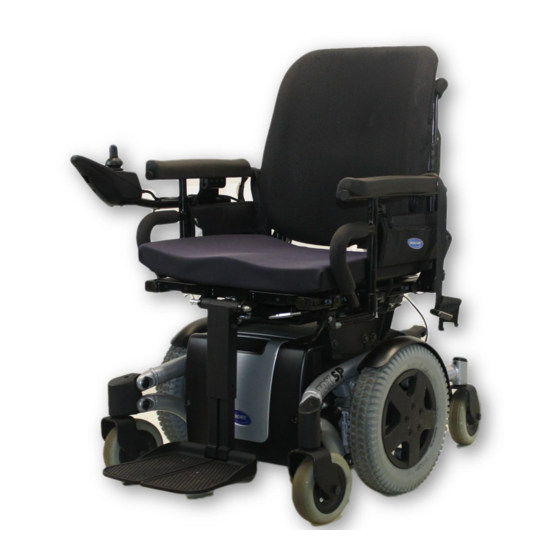 Invacare TDX-SP Service Manual