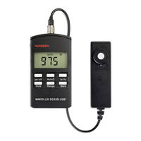 Gossen MetraWatt MAVOLUX 5032B USB Operating Instructions Manual