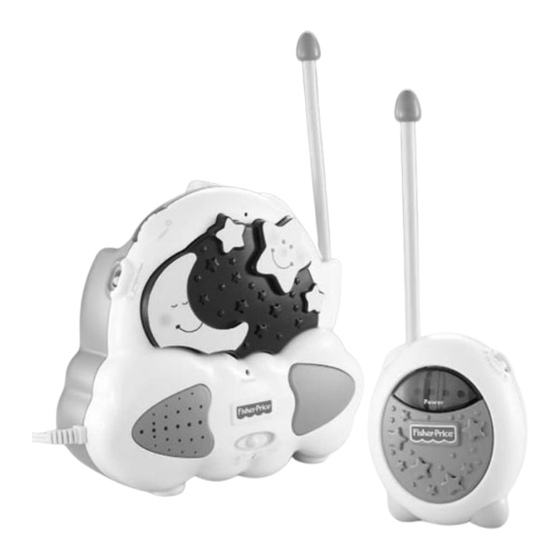 Fisher-Price Sweet Dreams Monitor Instructions Manual