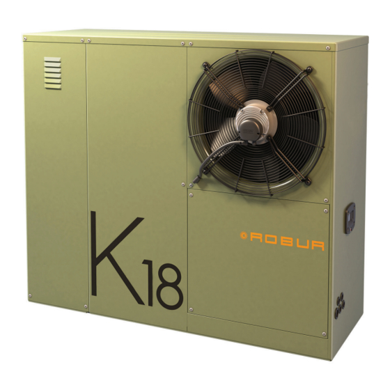 Robur K18 Hybrigas EASY Installation, Use And Maintenance Manual