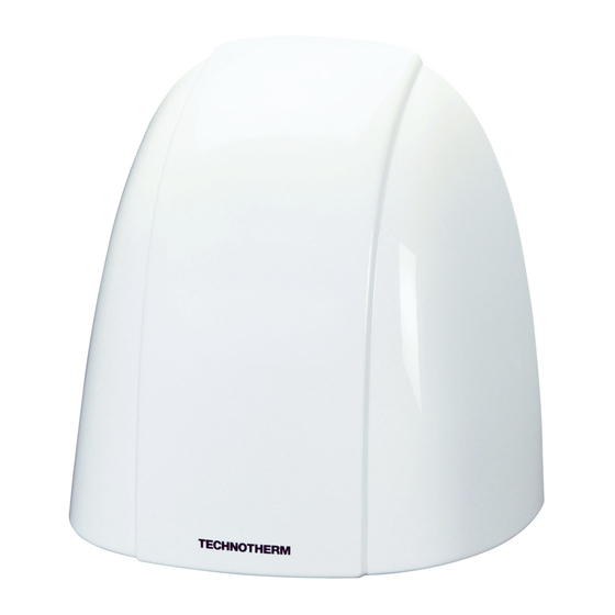 Technotherm HT 2000 Hand Dryer Manuals