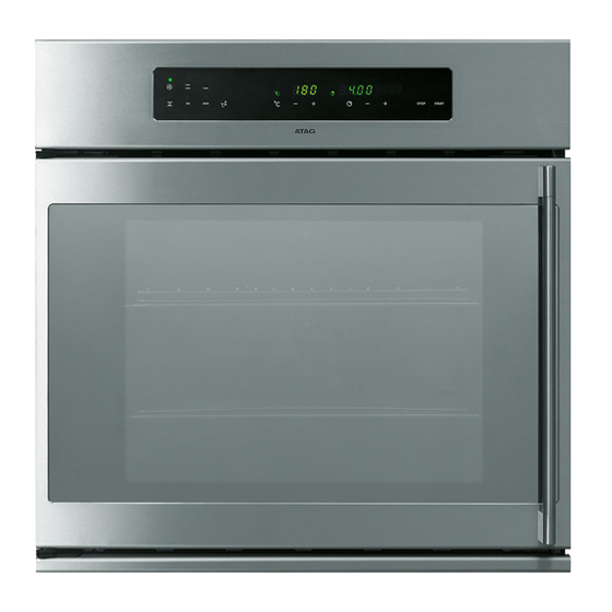 Atag OX611T Installation Instructions