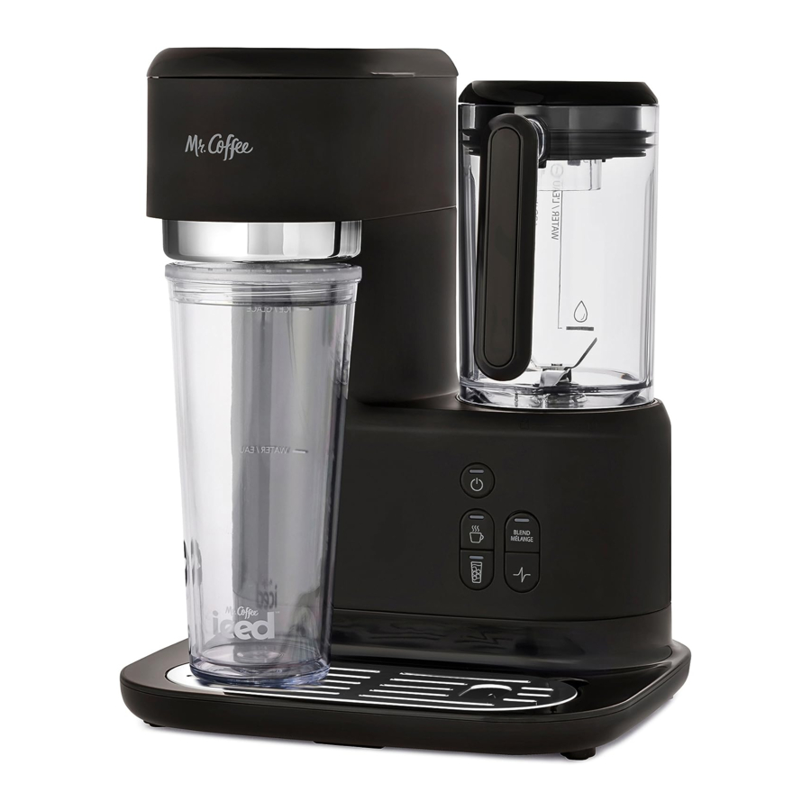 Mr. Coffee Frappe BVMC-FCM-2T - Hot Coffee Maker and Blender Manual