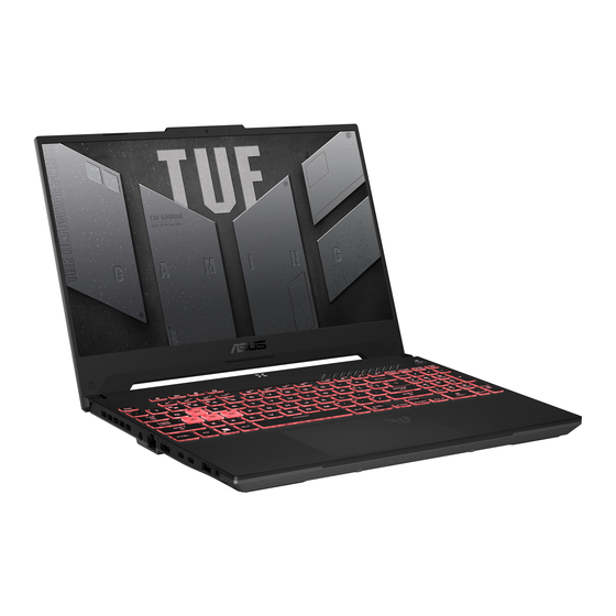 Asus TUF Gaming A15 Series Service Manual