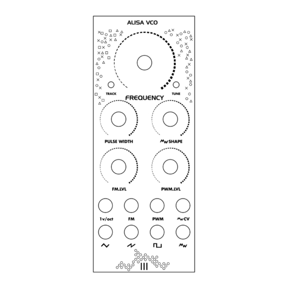 Tre Modular Alisa VCO Diy Assembly Manual