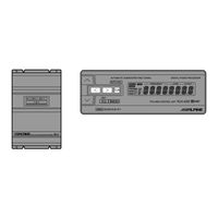 User Manuals: Alpine PXA-H600 Digital Phase Processor