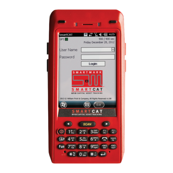 User Manuals: Smart Cat PDA Portable Electronic Device