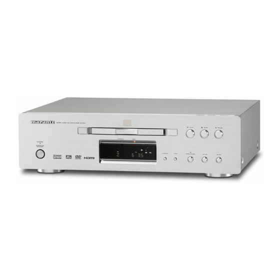 Marantz DV7001/N1B Service Manual
