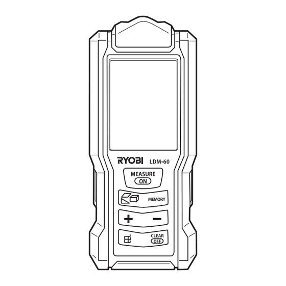 Ryobi LDM-60 Owner's Operating Manual