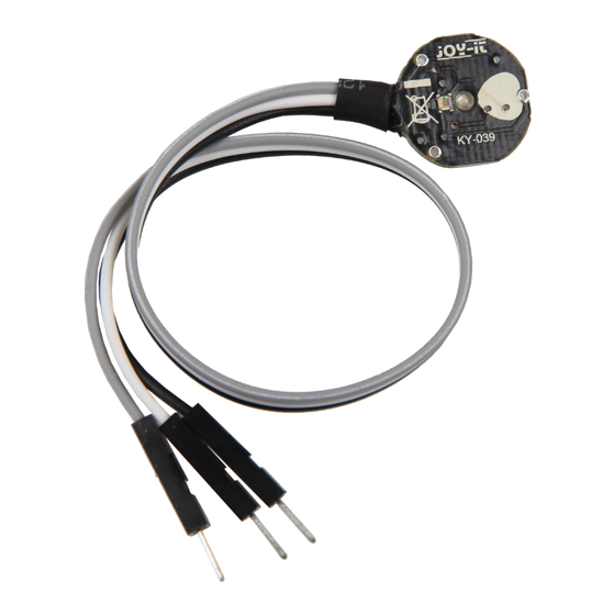 Joy-it SEN-KY039HS Manual