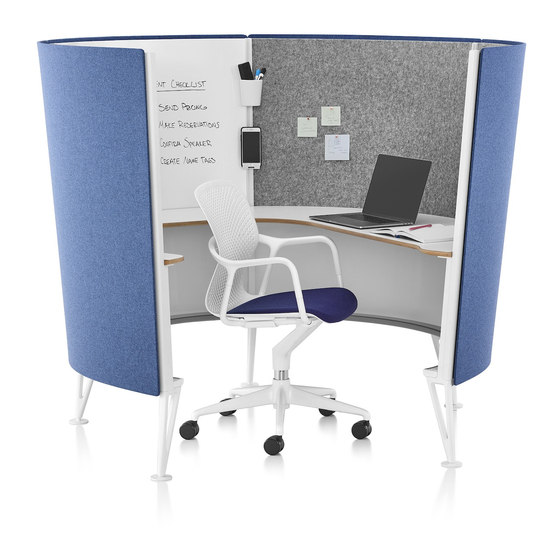 HermanMiller Prospect Solo Space Installation And Disassembly For Recycling Instructions
