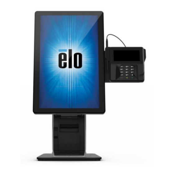 Elo TouchSystems SELF SERVICE STAND Assembly Instructions Manual