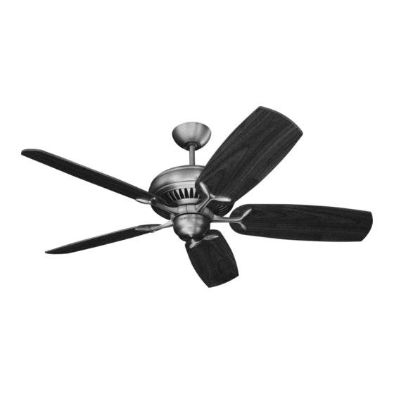 Monte Carlo Fan Company 5DCR52EP Owner's Manual And Installation Manual