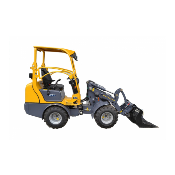 Eurotrac W11 Series Operation Manual