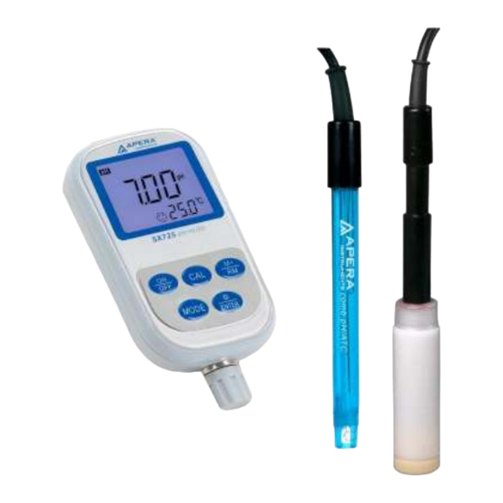 Apera Instruments SX725 User Manual