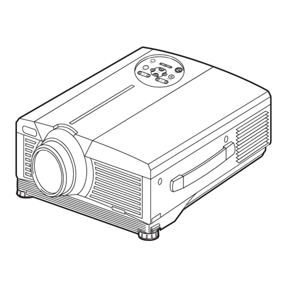 Hitachi CP-X995J Manuals