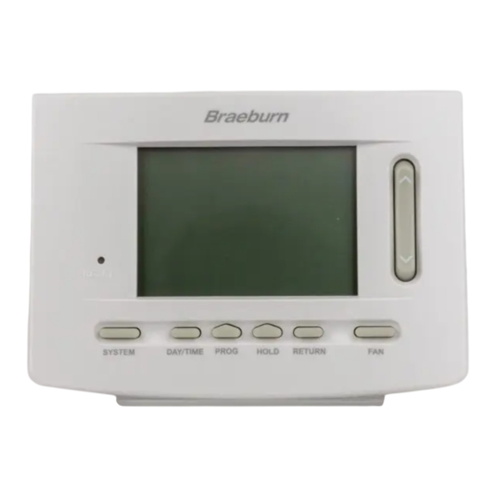 Braeburn 730S Installer's Manual