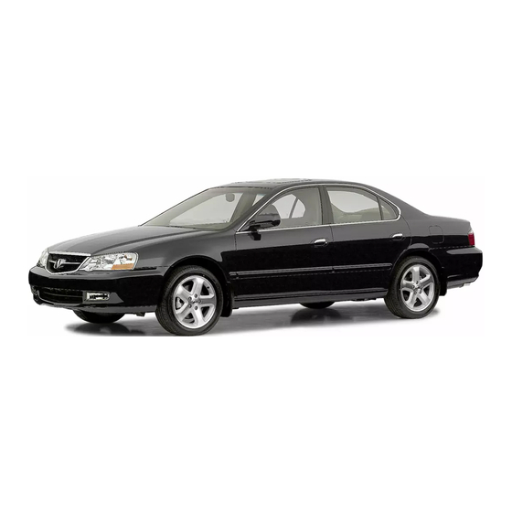 Acura 2002 TL Owner's Manual
