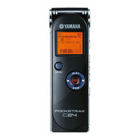 Yamaha POCKETRAK C24 Reference Manual