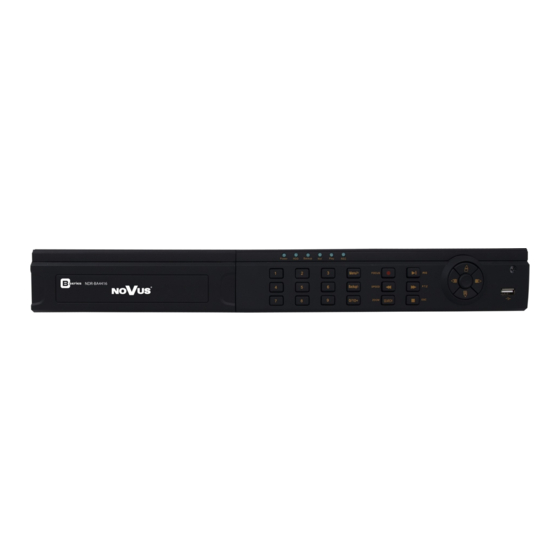 Novus NDR-BA2208-II User Manual