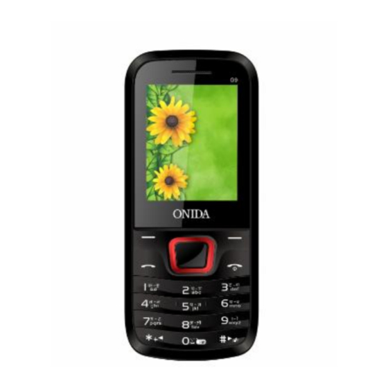 Onida G9 User Manual