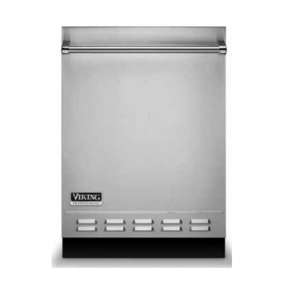 Viking DFUD042/142 Custom Front Specification Sheet