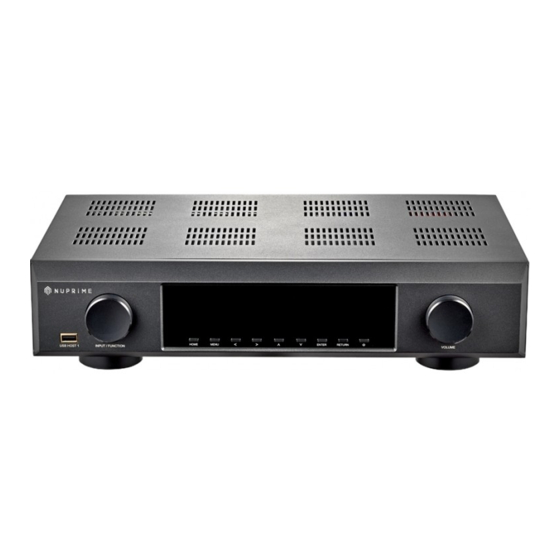 NuPrime HD-AVA Manual