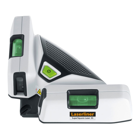 LaserLiner SuperSquare-Laser 2G Manual