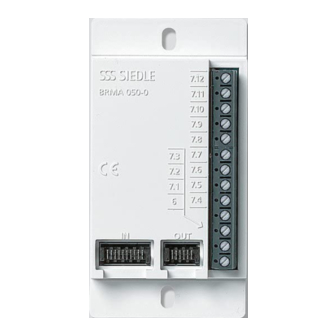 SSS Siedle BTLE 051-04 Product Information