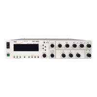 WEISS GAMBIT DS1-MK3 Operating Manual