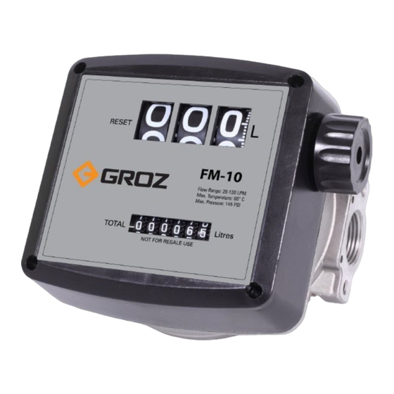 Groz FM-10 Instruction Manual