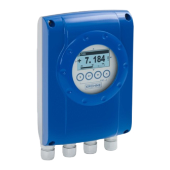 KROHNE IFC 050 Quick Start