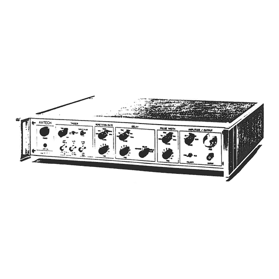 Avtech AV-1010-C Instructions Manual