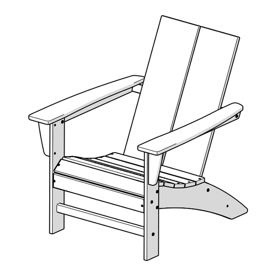 Polywood CLAD451 Assembly Instructions