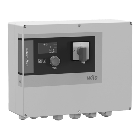 Wilo Control EC-Fire Installation And Operating Instructions Manual