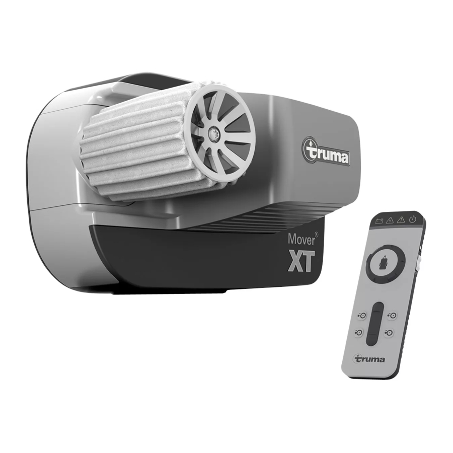 Truma Mover XT, Mover XT2 Manual