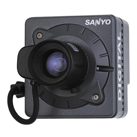 Sanyo VCC-5884E - 1/3" Color CCD DSP High-Resolution Camera Specifications