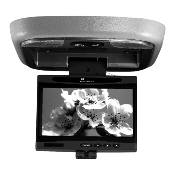 Rosen Roof Mount Color Monitor Operating Instructions Manual