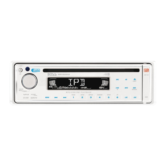 Boss Audio Systems MR1525UI Manuel D'utilisation