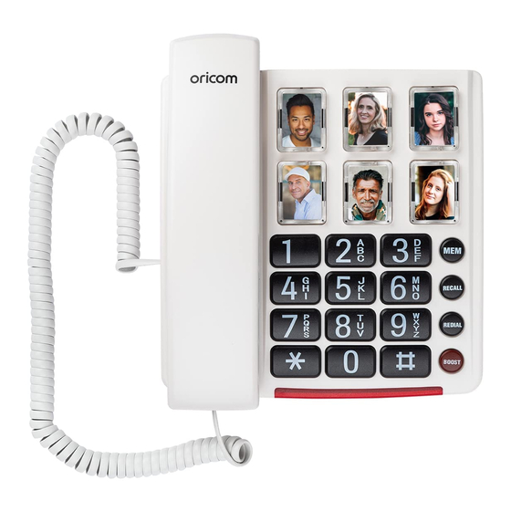 Oricom CARE80 Manual