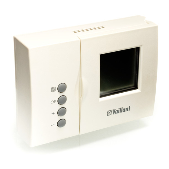 Vaillant VRT 220 Manual