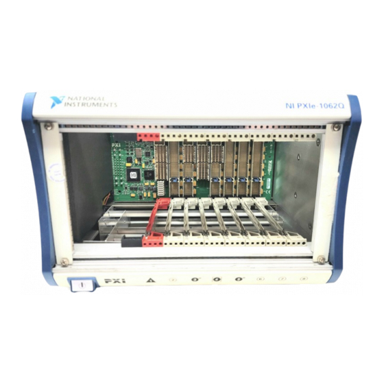 National Instruments PXIe-1062Q Installation Manual
