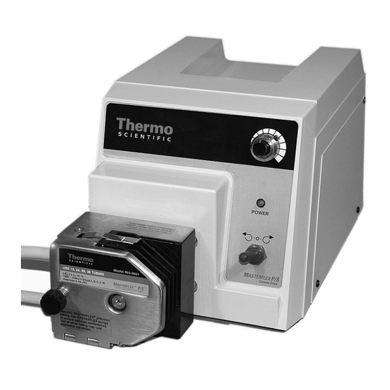 Thermo Scientific MasterFlex 850-1000 Operating Manual
