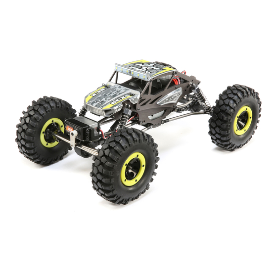 Horizon Hobby LOSI LMT SOLID AXLE 4WD MONSTER TRUCK ROLLER Instruction Manual