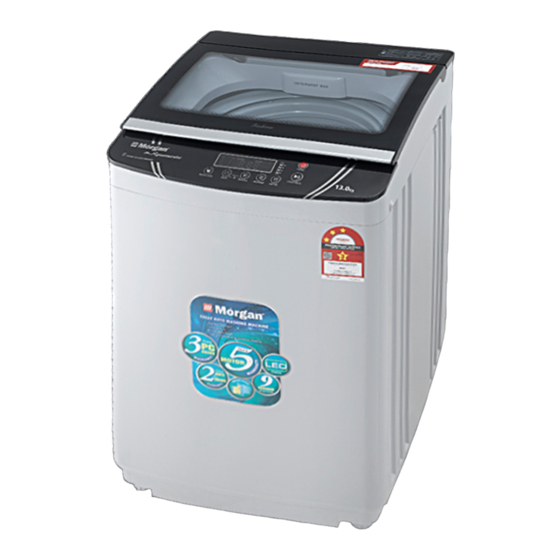 User Manuals: Morgan MWM-13 Aquamarine Washing Machine
