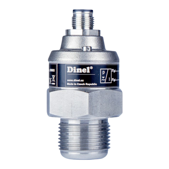 User Manuals: Dinel MLM-35 Capacitive level meter